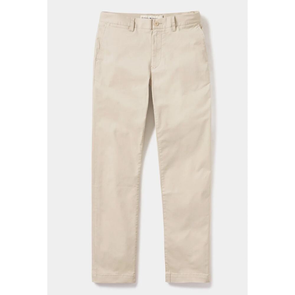 Normal Stretch Chino in Stone Chino 34x34